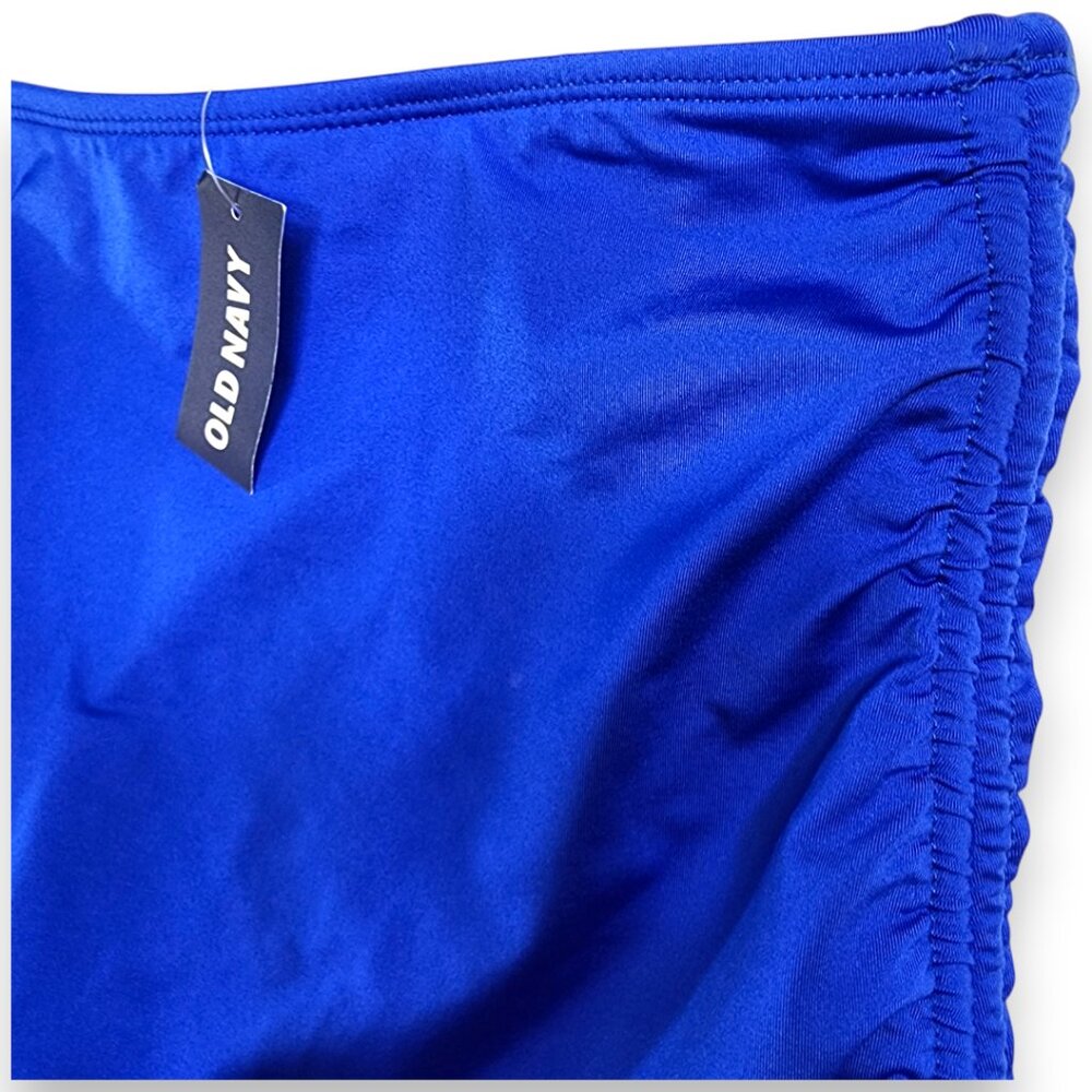 NWT OLD NAVY- WOMENS- SIZE- SM- Swim Skirt- BLUE Gathered -Skort-Comfortable - Picture 8 of 16